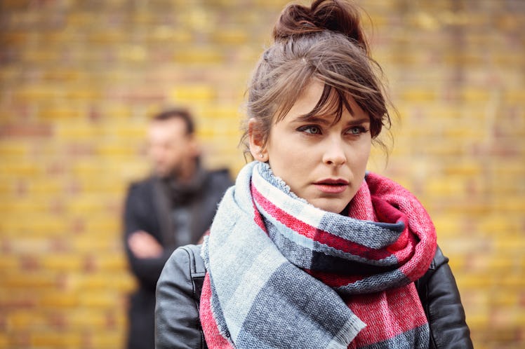 A couple on the verge of a breakup.