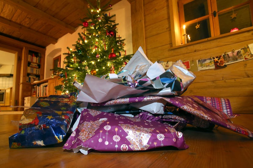 Opting against using wrapping paper can help reduce environmental waste this holiday season. 