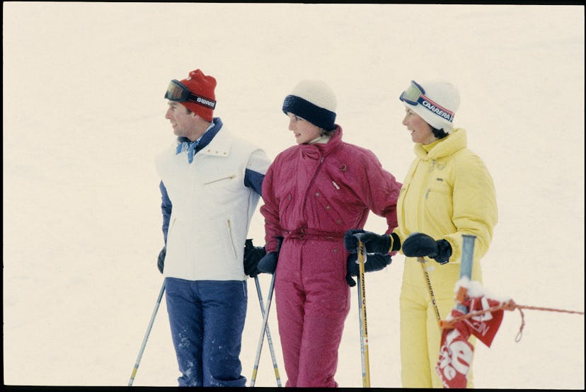 Princess Diana often went on ski holidays with family and friends