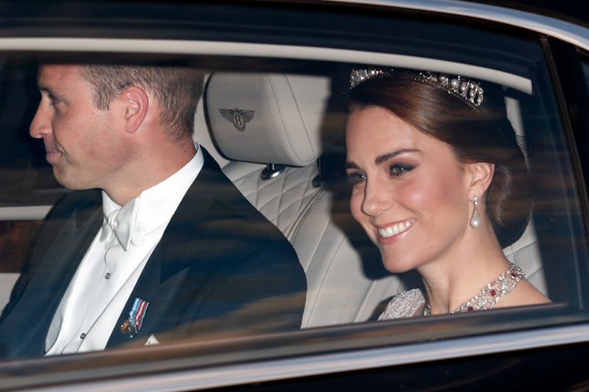 Middleton wore one of Princess Diana's favorite tiaras — the Queen Mary's Lover's Knot