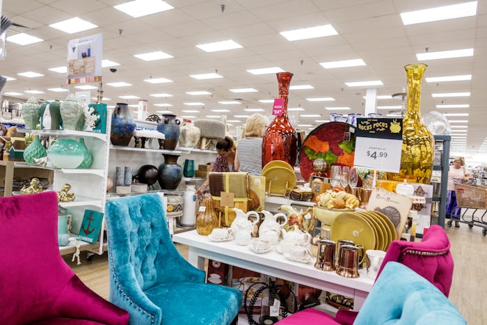 the interior of a homegoods store