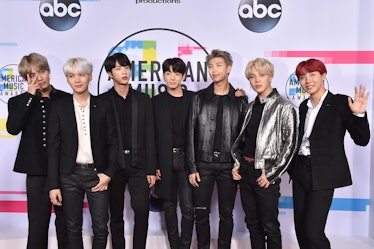 BTS attend the American Music Awards.