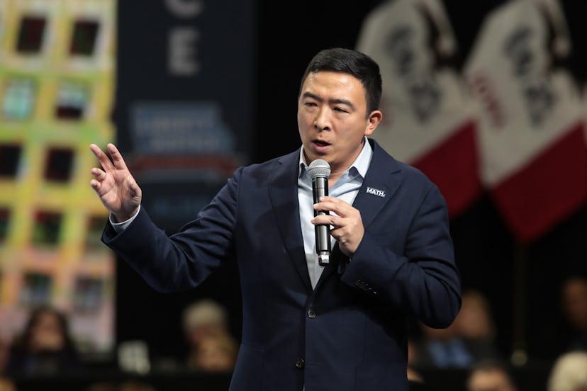 Andrew Yang has said he supports providing parents with at least six months of paid family leave. 