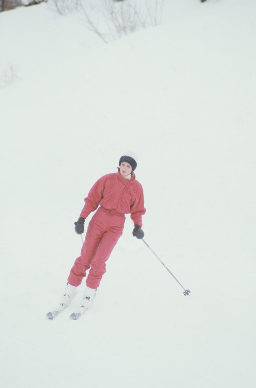 Princess Diana had ski skills to match her fashionable outfits