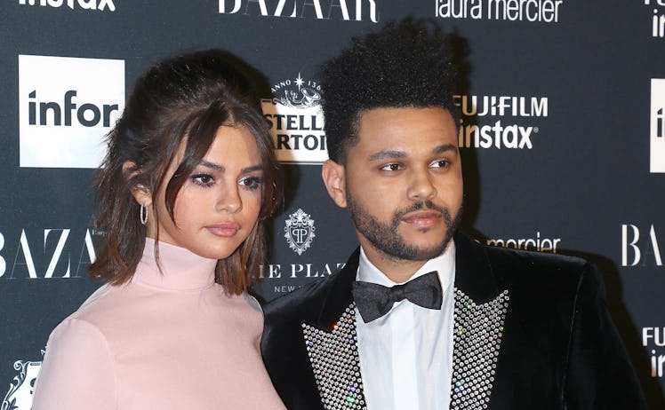 Selena Gomez and The Weeknd hit the red carpet arm-in-arm.