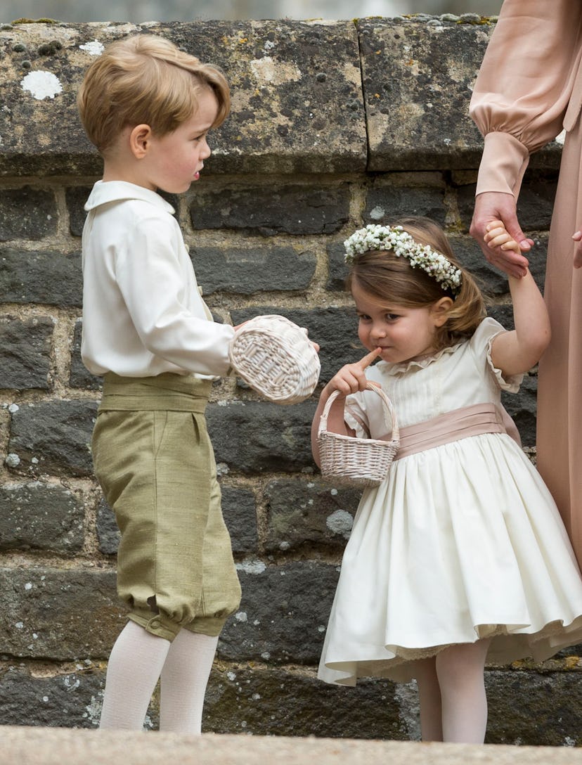 Prince George and Princess Charlotte stole the show at aunt Pippa Middleton's wedding in 2017.