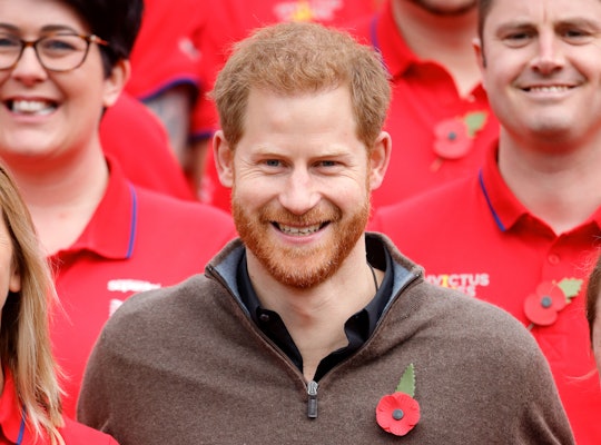 Prince Harry was called "handsome" over the weekend and handled the compliment with ease.