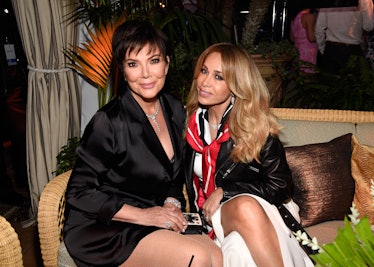 Kris Jenner and Faye Resnick