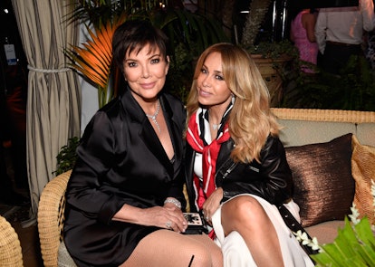 Kris Jenner and Faye Resnick
