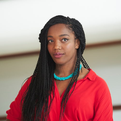 Naomi Ackie, who plays Bonnie in 'The End of the F***ig World.'