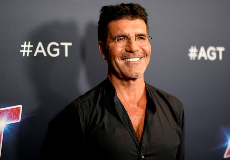 Simon Cowell hits the red carpet at an AGT event.