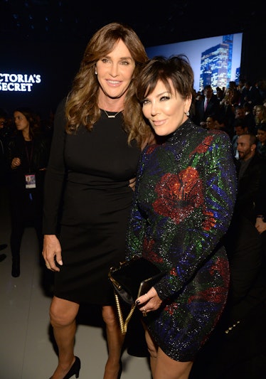 Caitlyn Jenner and Kris Jenner attend the Victoria's Secret Fashion Show.