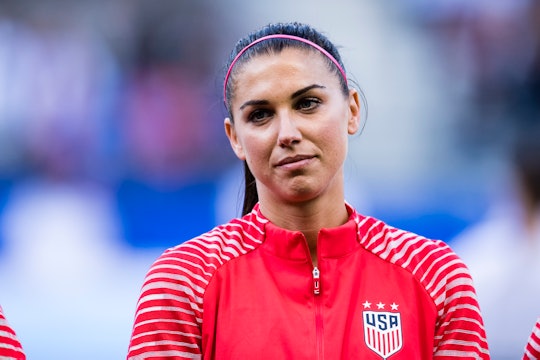Pregnant Alex Morgan revealed Tuesday whether she'll play in the 2020 Summer Olympics.