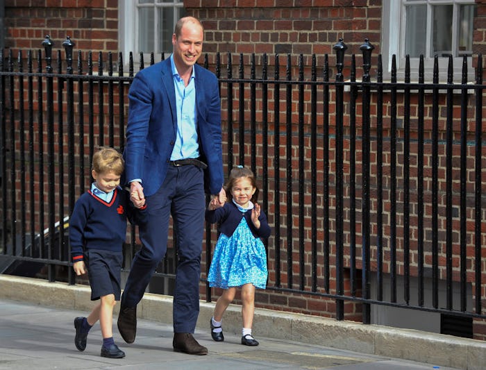 Seen here with Prince George and Princess Charlotte, Prince William recently revealed that his free ...