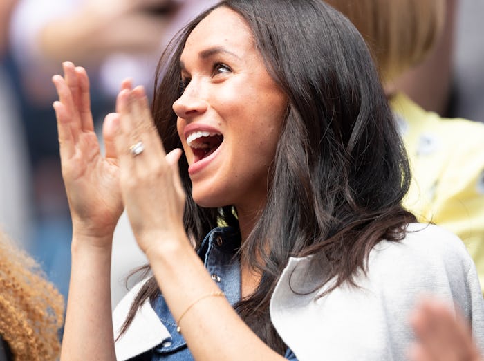 New mom Meghan Markle always makes time for her friends, according to Serena Williams.