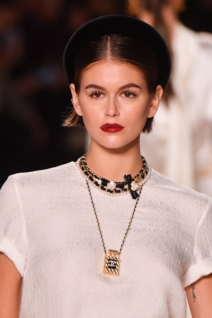 Kaia Gerber's New A-Line Pixie Cut Is So Short, It's Barely A Bob Anymore