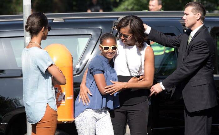 Michelle Obama dropped her youngest daughter Sasha off to college earlier this year.