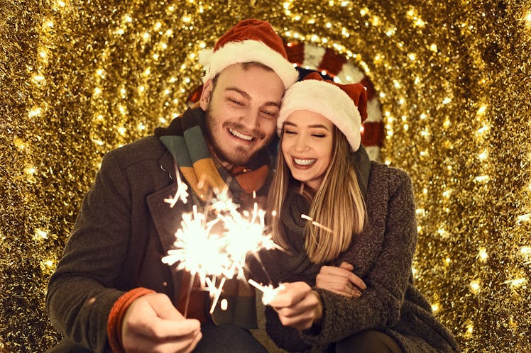 Pickup lines make good Instagram captions for Christmas pictures with your partner 