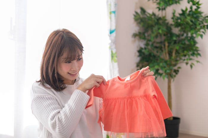 Saving a favorite childhood memento, like an outfit or toy, can become a piece of art.