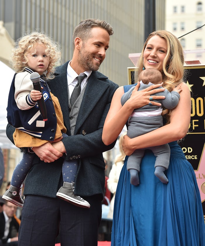 Ryan Reynolds said life with three daughters is "incredible" in a new interview.