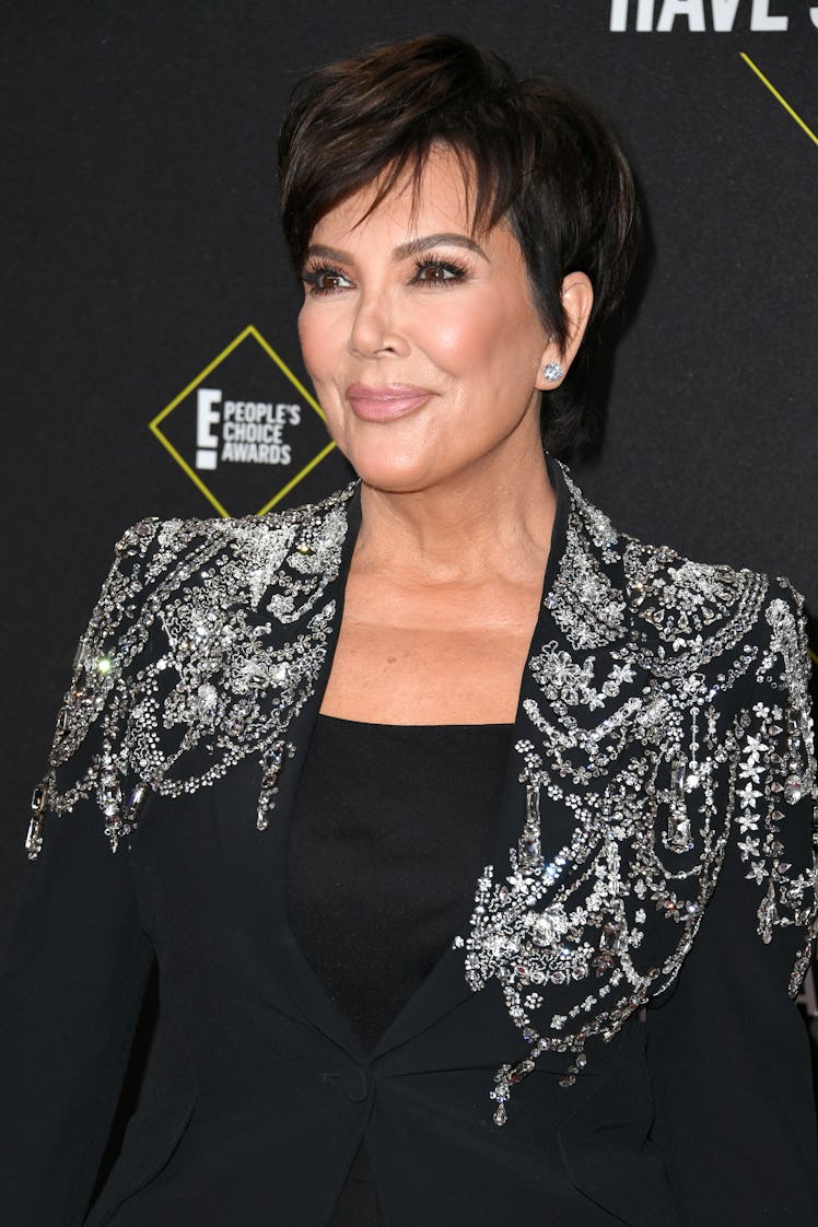 Kris Jenner attends the People's Choice Awards.