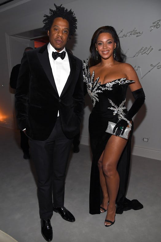 Beyonce's gown for Diddy's 50th birthday was so glam.