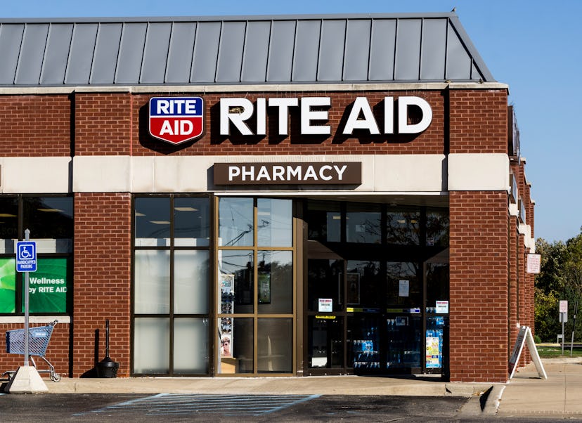Rite aid pharmacy storefront 