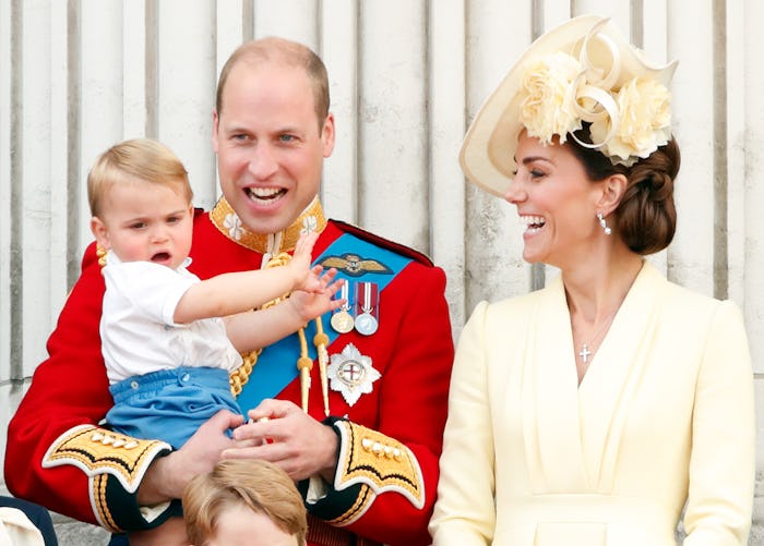 Kate Middleton has revealed that one of Prince Louis' first words was inspired by a famous cook.