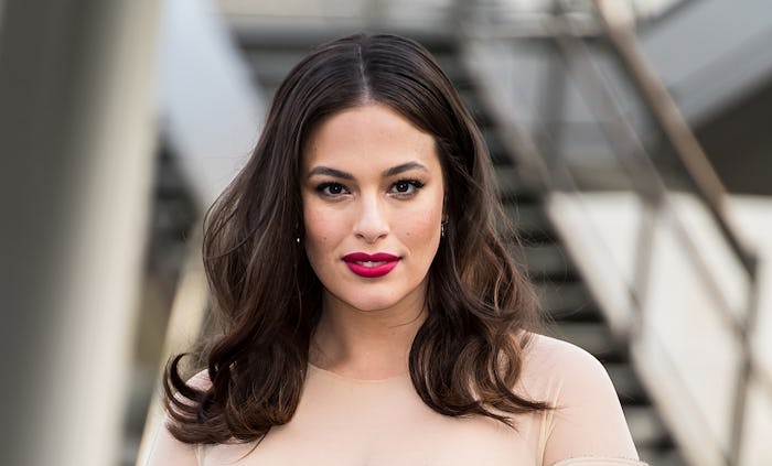 Ashley Graham revealed how much weight she's gained during her pregnancy.