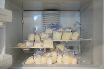 Breast milk can get freezer burn if all of the air is not squeezed out of the storage bag. 