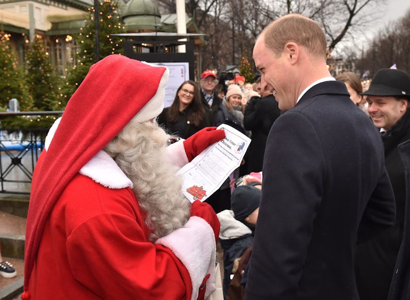 Prince George has his letter to Santa written and sent. 