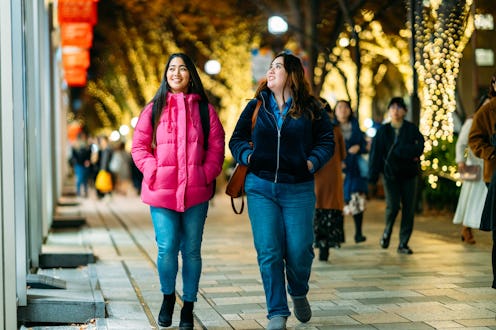 Two women go holiday shopping. This holiday season went by so quickly for a real psychological reaso...