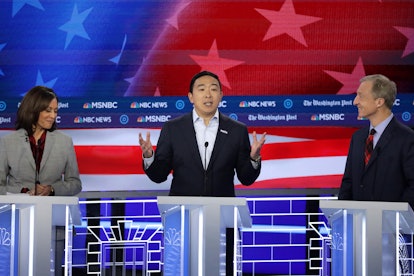Andrew Yang talking about how democrats need to be putting cash into people's hands