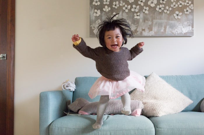 Toddlers who jump off of couches make parents wonder if toddlers ever sit still.