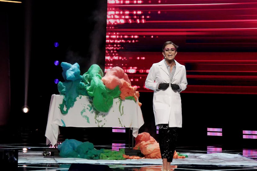 Miss America 2020, Camille Schrier, demonstrated a science experiment of epic proportions during the...