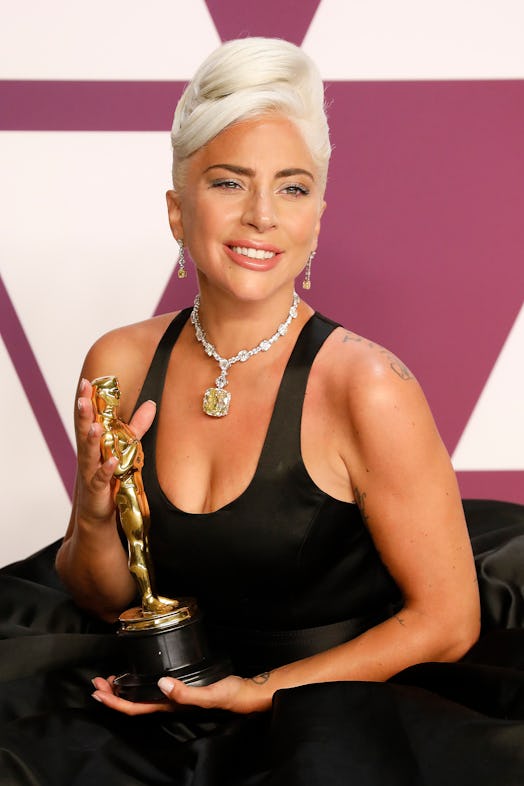 Lady Gaga's Tiffany necklace was one of the top celebrity style searches of  2019.