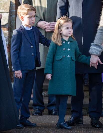 Prince George and Princess Charlotte made their royal Christmas debut on Dec. 25.