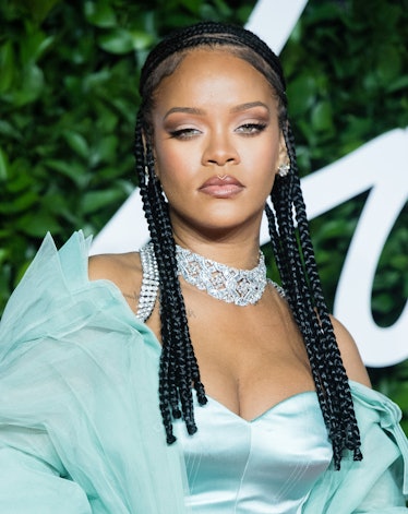 Rihanna attends the 2019 British Fashion Awards.