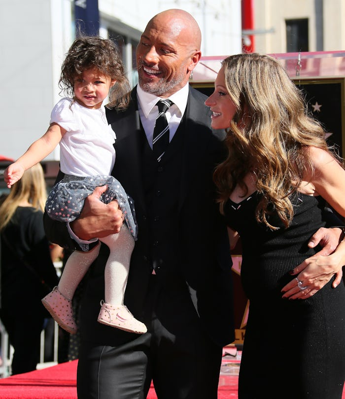 Dwayne Johnson is all about his blended family.