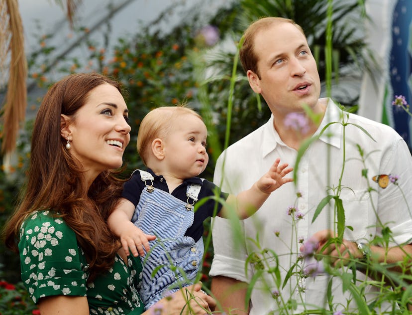 Prince George turned a year old in July 2014.