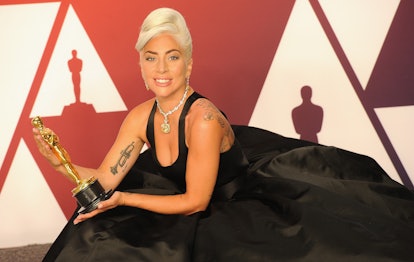 Lady Gaga became the first woman to win four major awards in one year