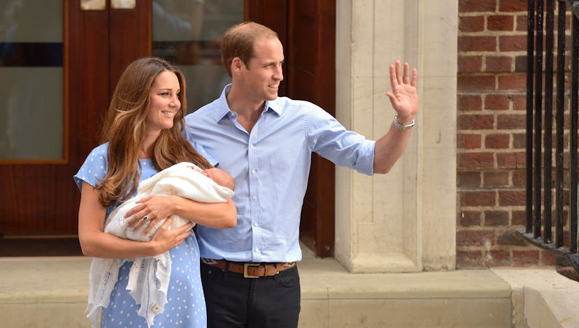 The birth of the first royal baby and the couple's first appearance was a beautiful moment