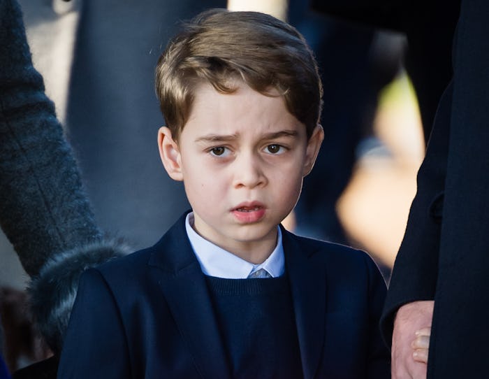 Prince George's favorite song to jam out to in the morning is the English national football team.