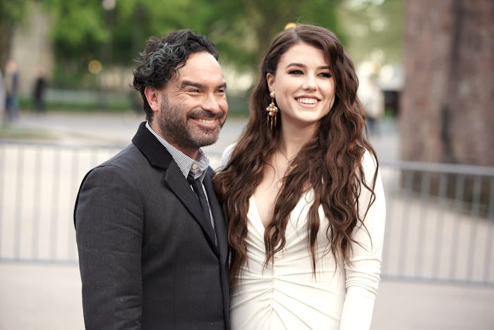 Johnny Galecki and Alaina Meyer welcomed their first child together on Wednesday.
