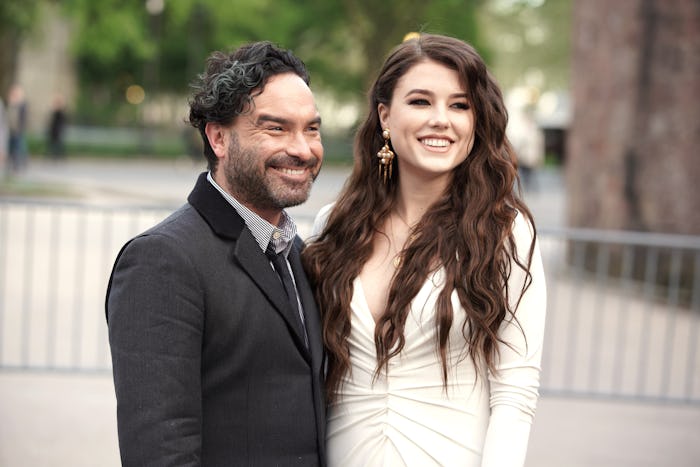 Johnny Galecki and Alaina Meyer welcomed their first child together on Wednesday.