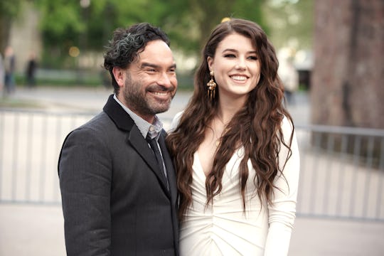 Johnny Galecki and Alaina Meyer welcomed their first child together on Wednesday.