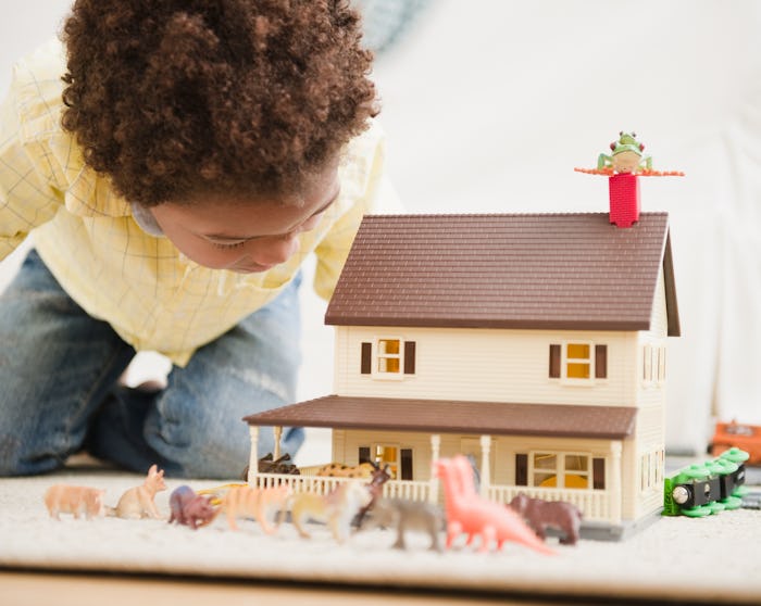 Science says kids love miniature things that help them escape reality.