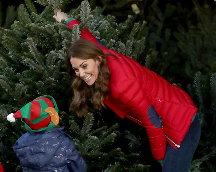Kate Middleton has Christmas trees on the brain these days.