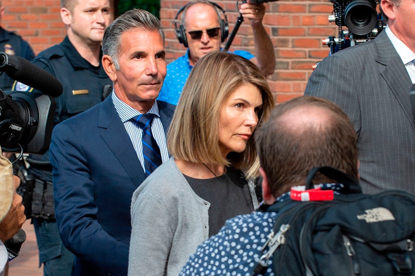 Lori Loughlin and Mossimo Giannulli photographed after the college admissions scandal