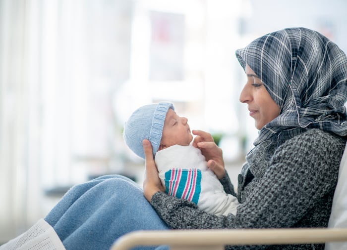 Experts say stroking your baby's face can help put them to sleep because of the facial nerves.
